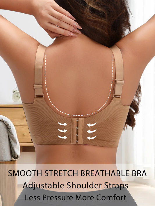 Women Seamless Wireless Push-Up Bralette