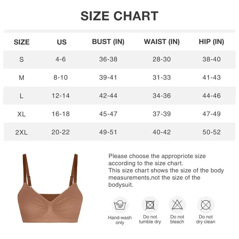 Seamless Wireless Push-Up Bralette with Adjustable Straps