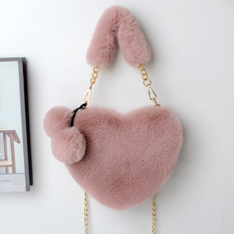 Valentine Plush Handbag