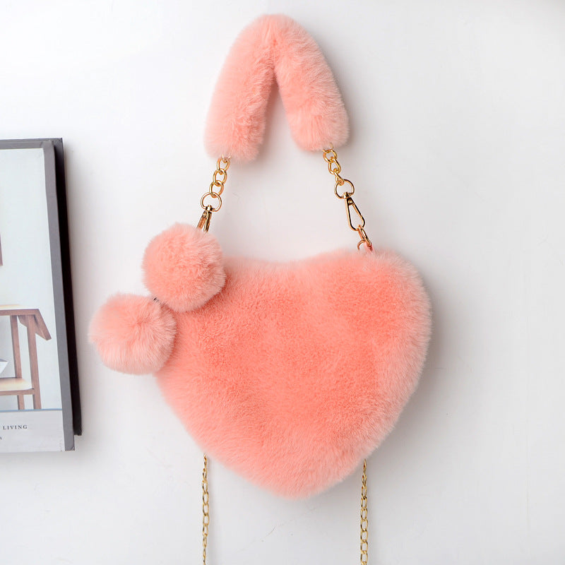 Valentine Plush Handbag